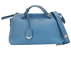 Medium By The Way, Leather, Blue, 8BL124-1D5, S, 3*